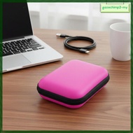 [GazechimpecMY] 6x2.5 Inch Data Storage Pouch Case Zipper Closure Zippered EVA Travel Pouch Universa