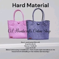 Plastic Bayong Bag for Hard Material - 1center lock - Made to order | Minimal Qty Available Onhand (