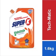 Super-K Laundry Liquid Detergent Tech-Matic 1.6kg