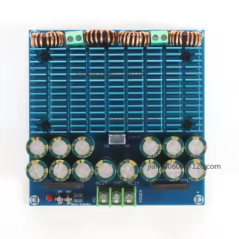 XH-M252 High Power TDA8954TH Dual Chip Class D Digital Amplifier Board 420Wx2 Stereo Audio Module