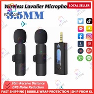 K35 Wireless Clip Microphone Adaptation Speaker 3.5 MM Aux For Intelligent Noise Cancellation Wirele