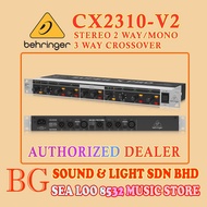 BEHRINGER SUPER-X PRO CX2310-V2 STEREO 2-WAY / MONO 3-WAY CROSSOVER (CX-2310 / CX2310V2)