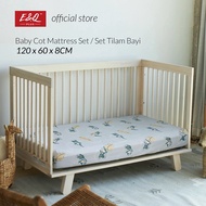 E&Q Baby Cot Mattress Set Tilam Bayi 120x60CM | Comfortable Tilam Katil Bayi 0-3 Tahun