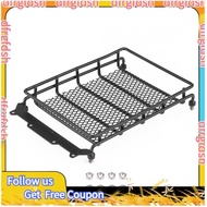 【D&F】Metal 155X105mm Luggage Carrier Roof Rack Accessories for  SCX10  TRX4  D90  CC01 1/10 RC Crawl