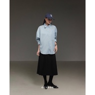 KEMEJA ECINOS - Summer Oversized Shirt Blouse Women Long Sleeve Shirt | Women's Tops | Women's Shirt