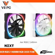 NZXT Aer RGB 2 140 RGB Fan for HUE 2 Powered by CAM