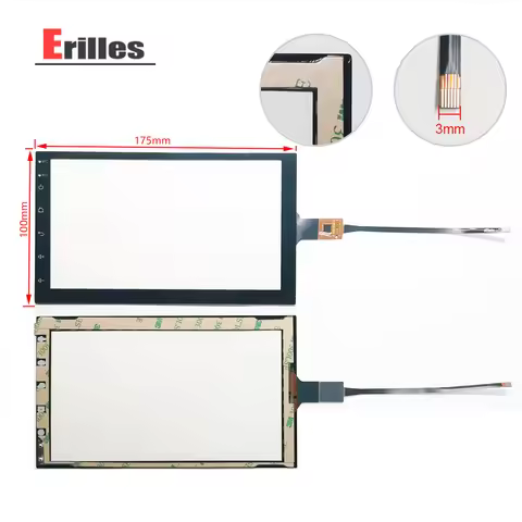 New 7 Inch ZB90PS0011 XY-PG7004 2002GTFPC GT911 175mm*100mm GPS navigation car radio touch screen pa