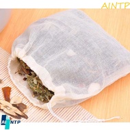 AINTP Filters Large Cotton Herbs Drawstring Tea