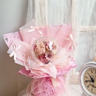 現貨 波波球永生花花束 情人節花束 告白花束 生日禮物