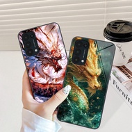 Oppo RENO 5 / RENO 5 5G Super Beautiful Super Quality Dragon Glass Case