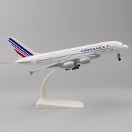 Premium 20cm Airbus A380 A320 A350 Diecast Metal Airplane Model Aircraft Toy with Landing Gear & Dis