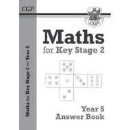 [English - 100% Original] - KS2 Maths Answers for Year 5 Textbook by CGP Books (UK edition, paperbac