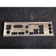 Block ASROCK B460M PRO4 mainboard using the back cover of the case