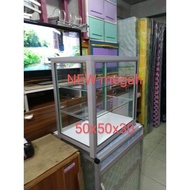(DI)etalase kaca 3 susun warung/ makanan /kosmetik promo