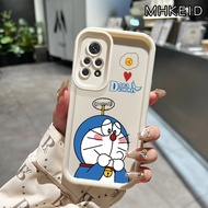 MHKEID Casing Hp Untuk Xiaomi Redmi Note 11 Redmi Note 11s Redmi Note 11 Pro 5G Case pola Doraemon K