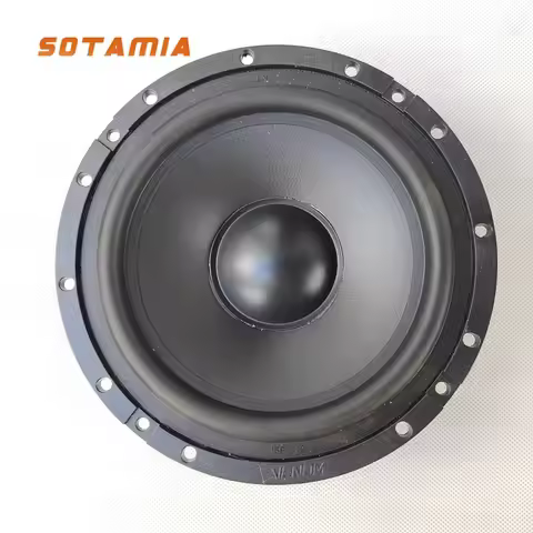 SOTAMIA 1Pcs 6.5 Inch Mid Woofer Audio Speaker 4 Ohm 60W Mid-range Bass Bluetooth Speaker Hifi Music