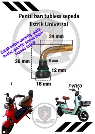 Pentil ban sepeda listrik PVR50 universal