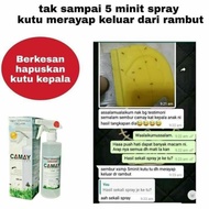SPRAY UNTUK KUTU KEPALA,KUTU KUCING,PEPIJAT,SEMUT,LIPAS DLL.*CAMAY REPELLENT*