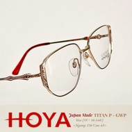 HOYA EW011T WGP Sz136 frame glasses