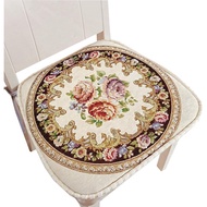 Peace an Embroidery Chair Pads Seat Cushion with Tie for Home Office Dinning Chair Indoor Outdoor Se