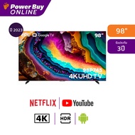 TCL TV UHD LED (98", 4K, Android, ปี 2023) รุ่น 98P745