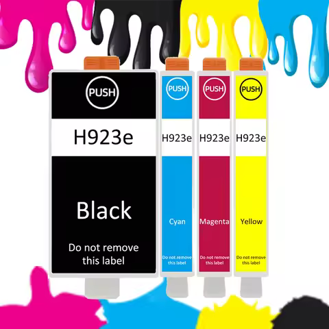 923E 923XL 923 Ink Cartridge Compatible for HP OfficeJet Pro 8120e 8122e 8124e 8125e 8130e 8132e 813