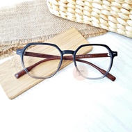 FASHION Glasses with Light Wood Frame Combination FREE (Normal/Minus/Cylinder) 75232