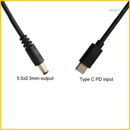 BTM Durable USB C Type-C PD to 12V 5 5x2 5mm Adapter WIFI Router Laptop Power Cable 71inch Length Ty
