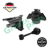 Münster Heavy Duty Engine Mounting Set PER7481 for Perodua Alza Myvi 1.5 Lagi Best Auto Transmission