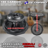 KOMPONEN SPEAKER 18 INCH ZETAPRO 185 CARBON / 185CARBON 2200W