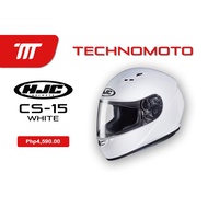 HJC Helmets CS-15 Plain Color (White, Black, Semi Flat Black)
