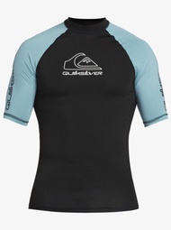 Quiksilver เสื้อว่ายน้ำแขนสั้นสำหรับผู้ชาย On Tour - Short Sleeve Rashguard 234 EQYWR03298-BJG0