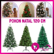 ABS Christmas Tree 120Cm 4 Feet Plastic Material Easy to Assemble Gold Home DecorationPine Christmas