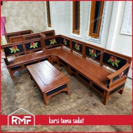 meja tamu minimalis modern set kursi tamu set kursi sudut murah