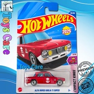 MERAH Hot Wheels Alfa Romeo Giulia TI Super Red Compact Kings