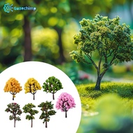 Gazechimp 7x Miniature Artificial Trees Fake Trees for Train Scenery Building Model