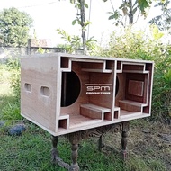 Box Speaker PLANAR 10 inch DOBEL Bahan Triplek 15mm