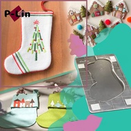 P-LIN DIY Sewing Tool Quilting Templates Crimping Template Christmas Sewing Templates Cute Christmas Motif