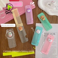 QIUJU Small Comb, ABS Mini Cute Foldable Comb, Folding Comb