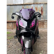 WINDSHIELD XMAX VISOR XMAX NEW TYPE V2 MINI RING 4 MILI THICKNESS XMAX WINDSHIELD XMAX ACCESSORIES