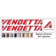 Cutting Sticker Fixie Bike Vndetta Fixie Bike