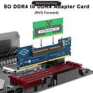 BEAUTYSTARTING Laptop DDR4 RAM to Desktop Adapter Card Memory Tester SO DIMM to DDR4 Converter A6O2