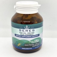 Fish oil 1200 mg Plus Vitamin E SERES น้ำมันปลา ผสมวิตามินอี ซีเรส 30 เม็ด