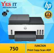 [New Model] HP Smart Tank 750 All-in-One Printer (6UU47A)
