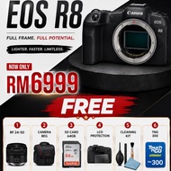 CANON EOS R8 MIRROR LESS CAMERA