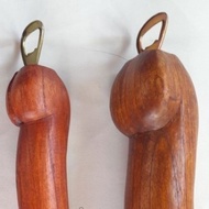 Kerajinan tangan Bali Pembuka Botol kayu alat bukaan botol handmade