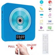 AUXOM Portabel Bluetooth DVD CD Player/Player USB Drive/Audio Rumah Remot/Dual Pull Switch/HiFi Musi