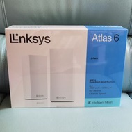 《不議價》Linksys MX2002-AH Atlas 6 AX3000 Dual-Band Mesh WiFi 6 Router (2-pack) 雙頻 Mesh WiFi 6 路由器 (2 件裝)