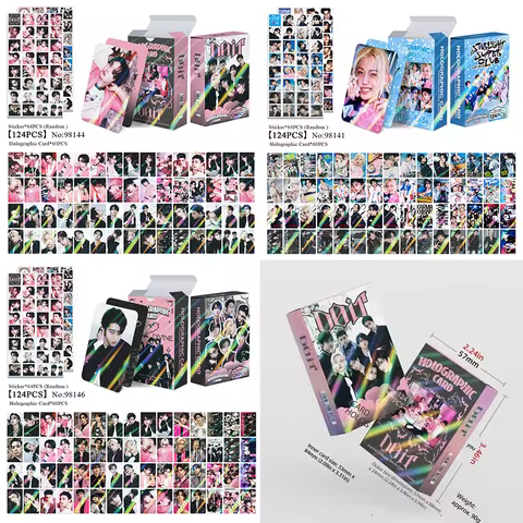 New skzoo 124 laser cards Straykids new specialized DO IT flash card K-pop felix leeknow Hyun jin st