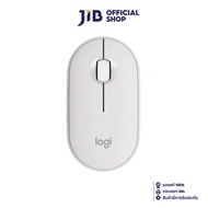 BLUETOOTH MOUSE (เมาส์บลูทูธ) LOGITECH M350S PEBBLE 2 WIRELESS SILENT (WHITE)